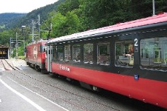 SBB CFF FFS, Brünigbahn, Brünigpass, 13. July 2004